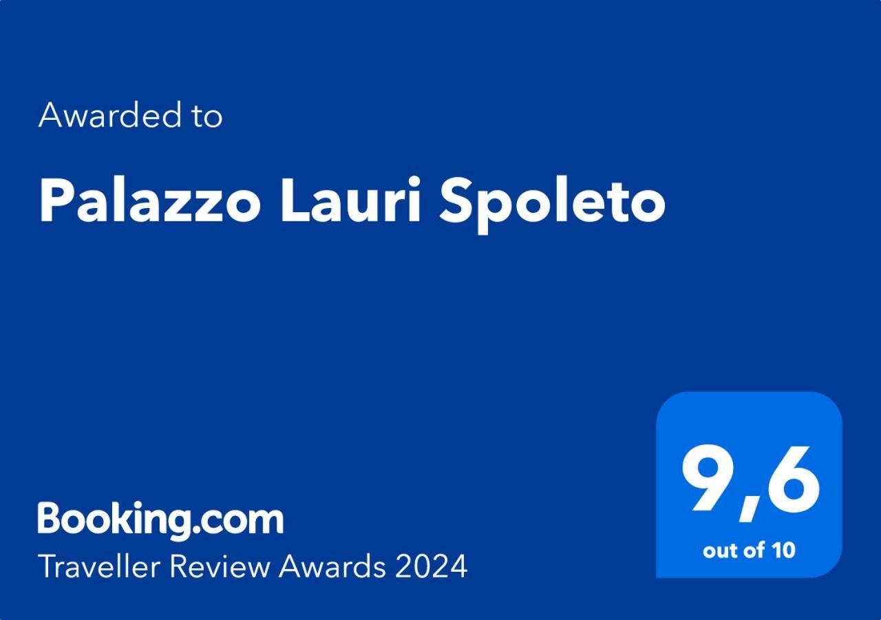 Palazzo Lauri Spoleto Apartment ภายนอก รูปภาพ